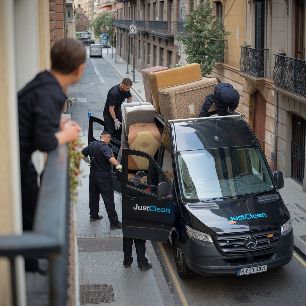Vaciado de viviendas afectadas por síndrome de Diógenes en Sant Pere de Ribes